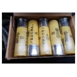 RYOBI BAG AND 3 BOXES MIXED 20 GAUGE SHOT SHELLS