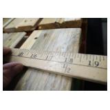 TWO WALLEYE BENCHES AND BRAND NEW STAINLESS STEEL OUTDOOR BBQ SET