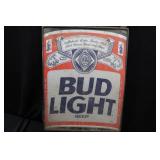 LOT OF 3 BROKEN VINTAGE NEON BEER SIGNS. FOR PARTS