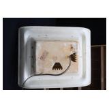 BLATZ BEER SIGN /  WINSTON METAL CASE