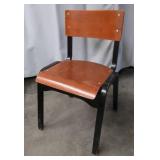 19 WOODEN RESTAURANT CHAIRS