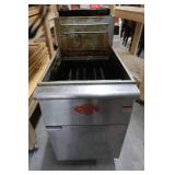 ADVANCO STAINLESS STEEL DOUBLE DEEP FRYER