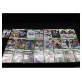LOT OF USED X-BOX 360, WII, AND PLAY STATION 2 GAMES