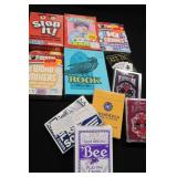 AVON EXCLUSIVE WINTER RHAPSODY SPECIAL EDITION BARBIE DOLL AND BASKET OF CARD CAMES