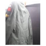 US ARMY DRESS UNIFORM COAT WITH ASSORTED VINTAGE BOTTLES