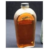 US ARMY DRESS UNIFORM COAT WITH ASSORTED VINTAGE BOTTLES