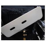 EXTRA LARGE WHEEL CHAIR, 2 CANES, AND BOARD