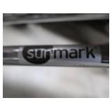 EXTRA LARGE WHEEL CHAIR, 2 CANES, AND BOARD