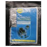 EXTRA LARGE WHEEL CHAIR, 2 CANES, AND BOARD