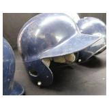 BASEBALL BATS AND HELMETS