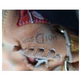 BASEBALL BATS AND HELMETS