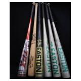 BASEBALL BATS AND HELMETS