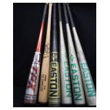 BASEBALL BATS AND HELMETS