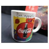 COCA-COLA PUZZLE WITH COFFEE MUG AND CAN FOAM