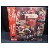 COCA-COLA PUZZLE WITH COFFEE MUG AND CAN FOAM