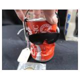 COCA-COLA BOPPING BOTTLE AND BREAK DANCING CAN WITH BONUS COKE NECKLACE AND BOTTLECAPS