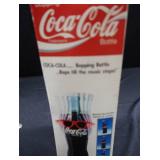 COCA-COLA BOPPING BOTTLE AND BREAK DANCING CAN WITH BONUS COKE NECKLACE AND BOTTLECAPS