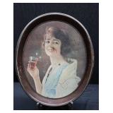 VINTAGE COCA-COLA SERVING TRAY, COLLECTORS TINS, COOLER RADIO, AND BONUS BOTTLE OPENER