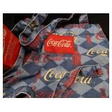 VINTAGE COCA-COLA SERVING TRAYS AND CHRISTMAS ORNAMENTS