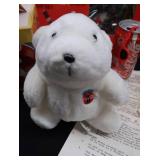 VINTAGE COCA-COLA BANK, LIQUID ILLUSION, OLYMPIC CAN, LIGHT SET, AND BONUS POLAR BEAR