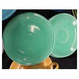 VINTAGE FIESTA CUPS AND SAUCERS