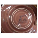 VINTAGE FIESTA CUPS AND SAUCERS