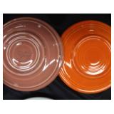 VINTAGE FIESTA CUPS AND SAUCERS