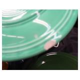 FIESTA PLATES AND BOWL BAUER USA CUPS