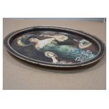 Pepsi-Cola Metal Sign and Tray