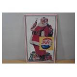 Pepsi-Cola Metal Sign and Tray