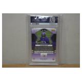 2022 Mosaic Jalen Nailor #347 No Huddle Blue Rookie Football Card - PSA 10