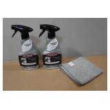 *2* Weiman Stainless Steel Cleaner & Polisher with Cloth