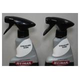 *2* Weiman Stainless Steel Cleaner & Polisher with Cloth