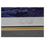 1983 Framed Terry Redlin Print "Backwoods Cabin"