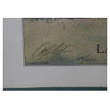 Framed Clyde Muller Print "Labor Day Weekend, 1993"