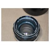 Minolta SRT101 35mm SLR Camera with Lenses and Accessories