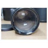 Minolta SRT101 35mm SLR Camera with Lenses and Accessories