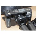 Minolta SRT101 35mm SLR Camera with Lenses and Accessories