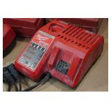 Assorted Power Tool Battery Chargers - Milwaukee, Hilti