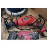 Assorted Power Tools - Sanders, Saw, Nailer, Drill, Buffer
