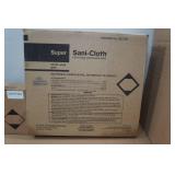 Germicidal Disposable Wipes and Hand Sanitizer