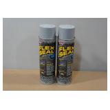 *2* Flex Seal Liquid Rubber Spray -Gray