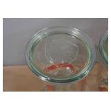 *2* Weck 3/4L Mold Canning Jars