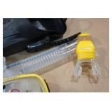 Cressi Adult Rondine Palau Fin Snorkel Set - Fin Size M/L