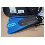 Cressi Adult Rondine Palau Fin Snorkel Set - Fin Size S/M
