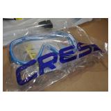 Cressi Adult Rondine Palau Fin Snorkel Set - Fin Size S/M