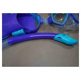 Cressi Kids Snorkel Set - Fin Size L/XL
