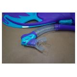Cressi Kids Snorkel Set - Fin Size L/XL