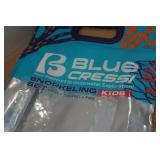 Cressi Kids Snorkel Set - Fin Size L/XL