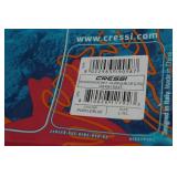 Cressi Kids Snorkel Set - Fin Size L/XL